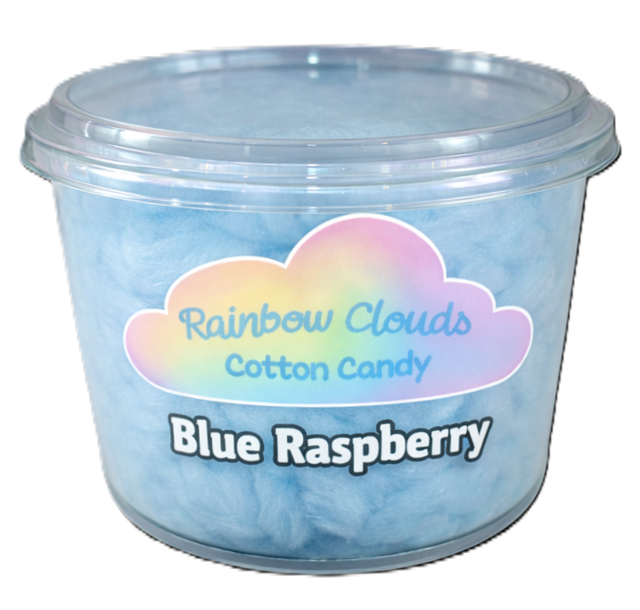 Blue Raspberry cotton candy