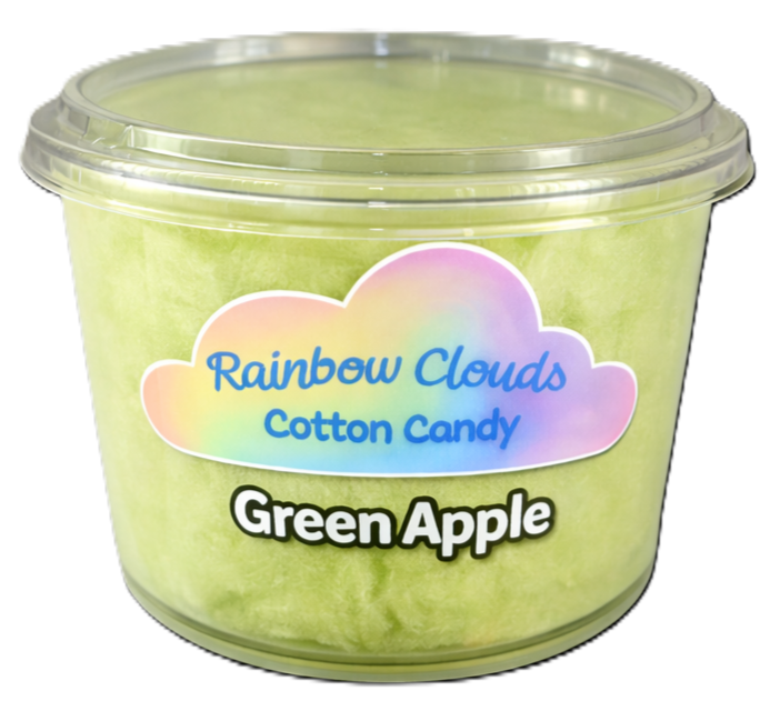 Green Apple cotton candy