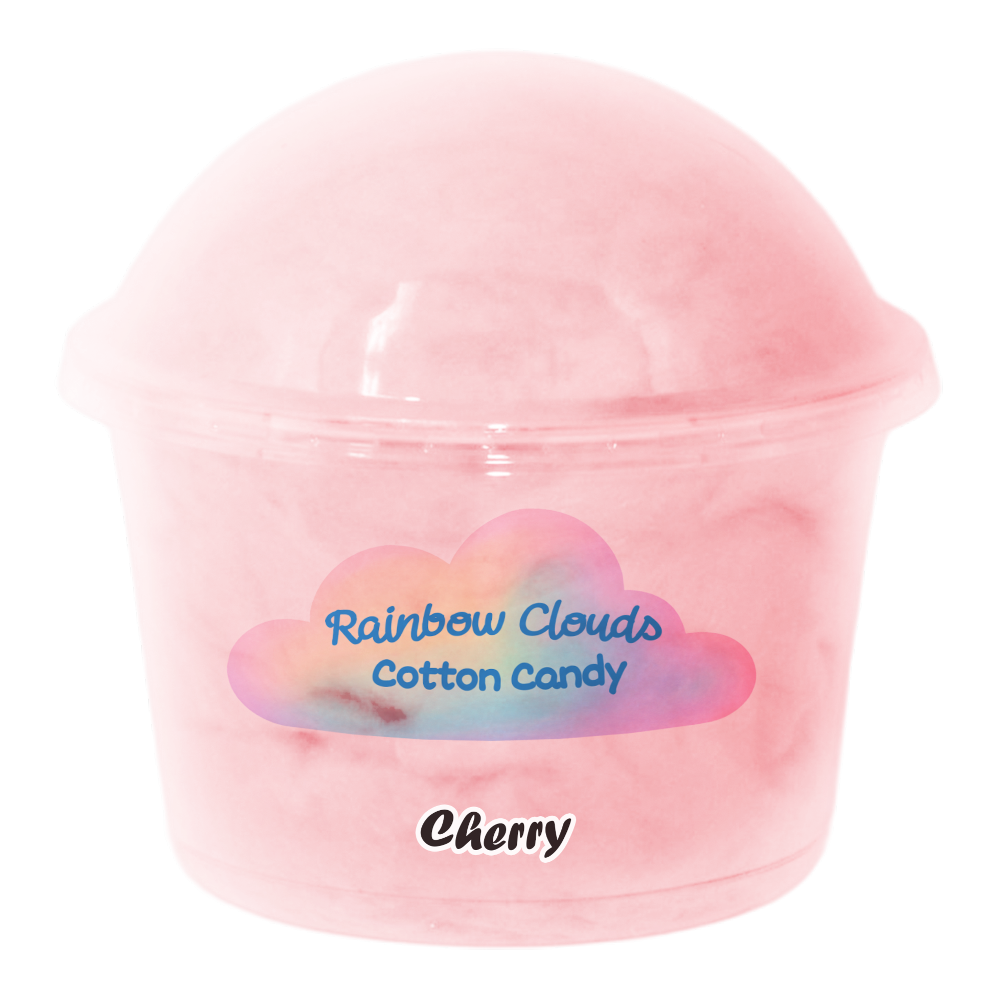 Cherry cotton candy