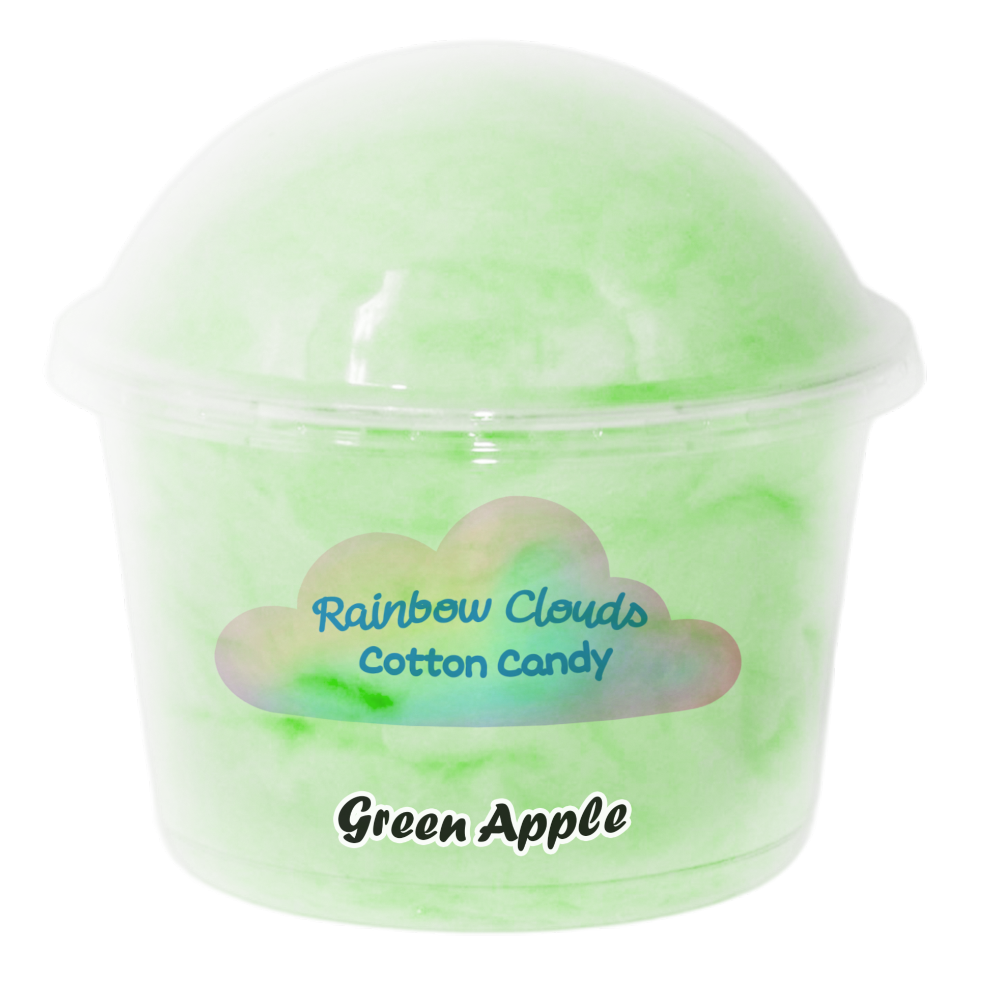 Green Apple cotton candy